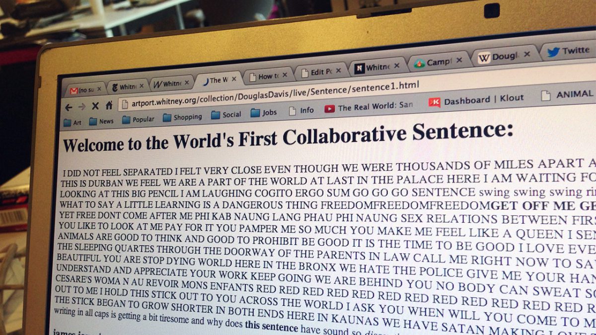 Research Critics on The World’s First Collaborative Sentence
