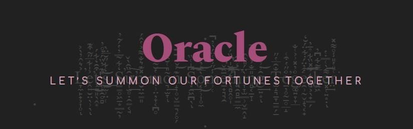 Oracle // final project documentation